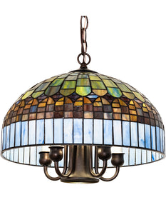 16" Wide Tiffany Candice Pendant