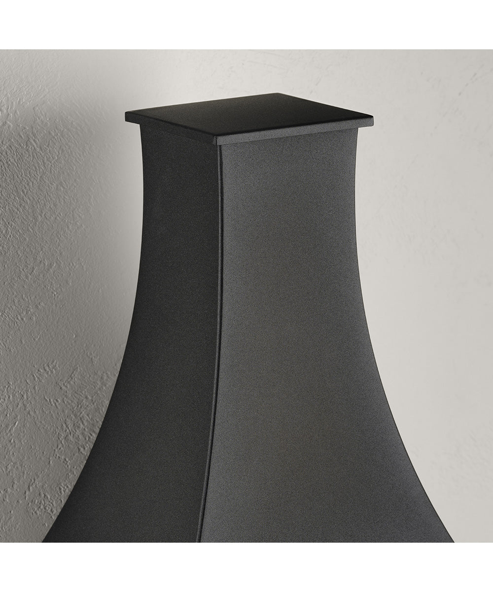 Radcliffe 2-Light Large Outdoor Wall Lantern Black