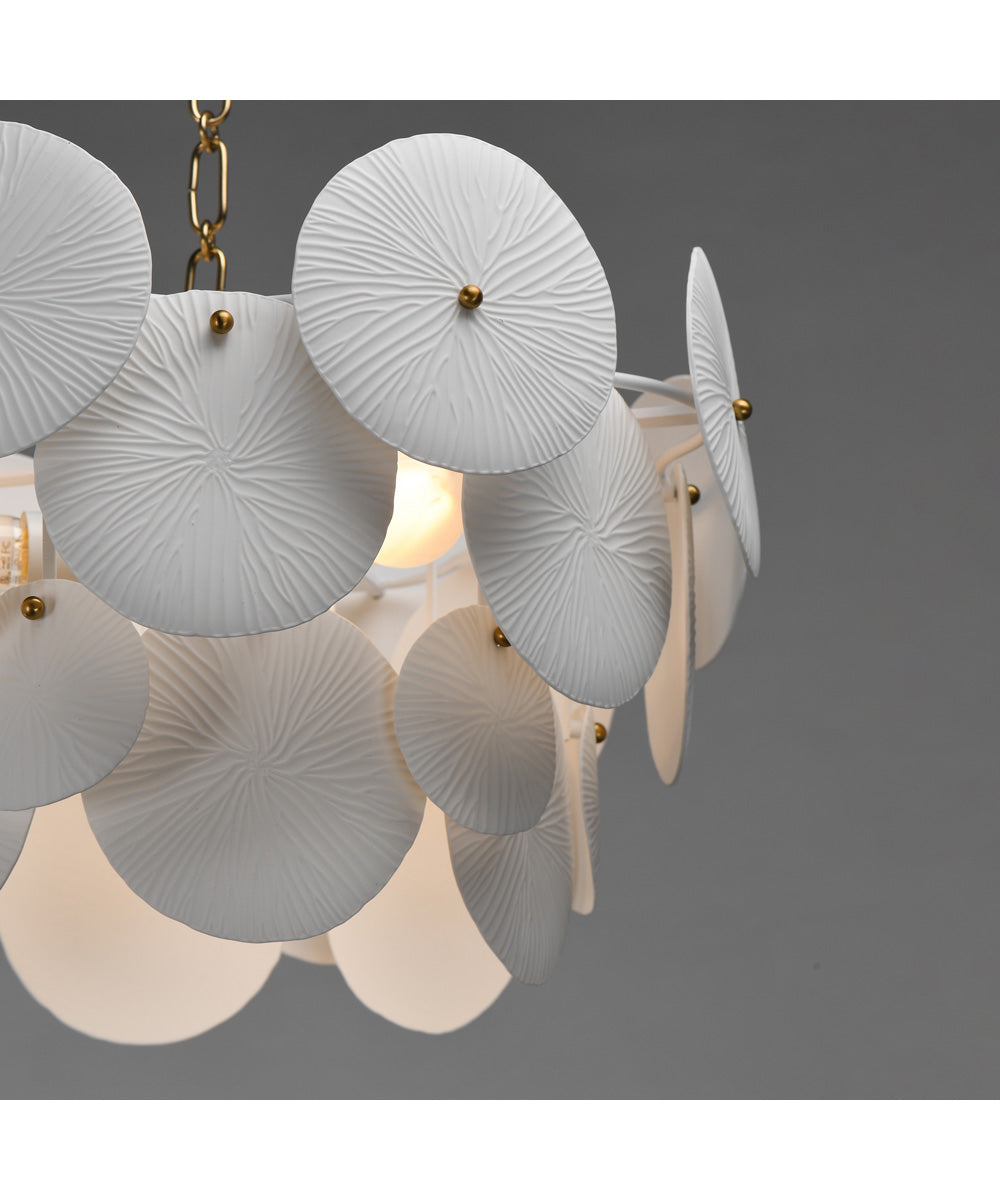 Isla 4-Light Pendant Natural Aged Brass