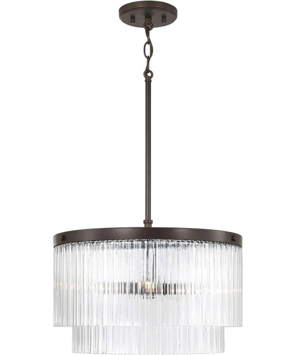 Vaughn 3-Light Pendant Oil Rubbed Bronze