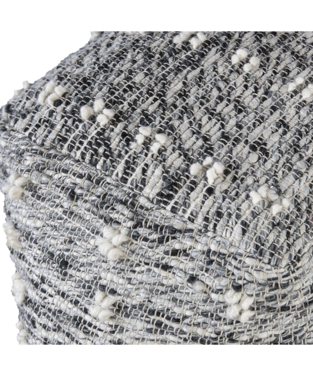 Narol Gray Pouf