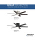 Bexar 54 in. 6-Blade Ceiling Fan with Integrated LED Light Brushed Nickel