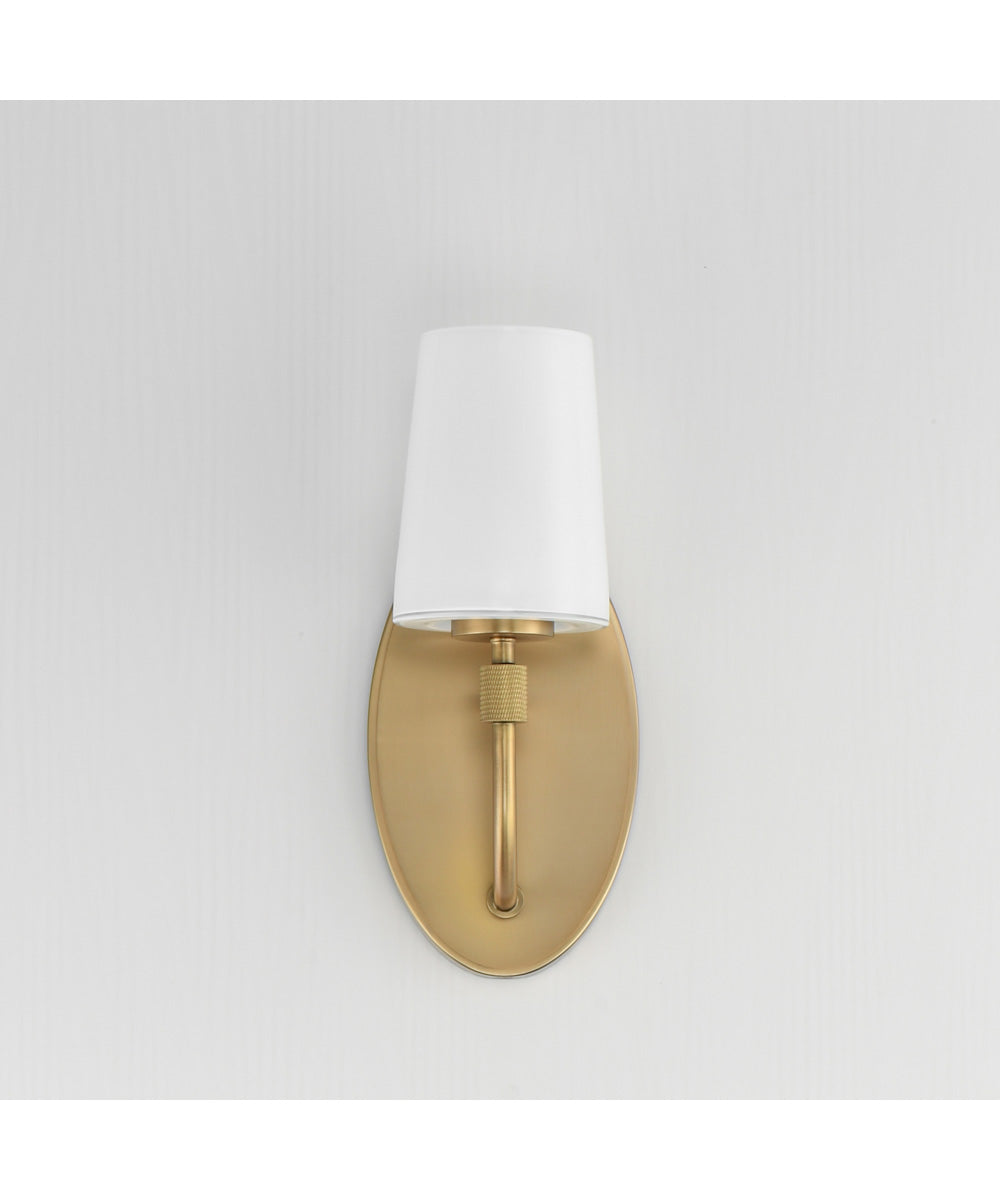 Durham 1-Light Sconce Natural Aged Brass