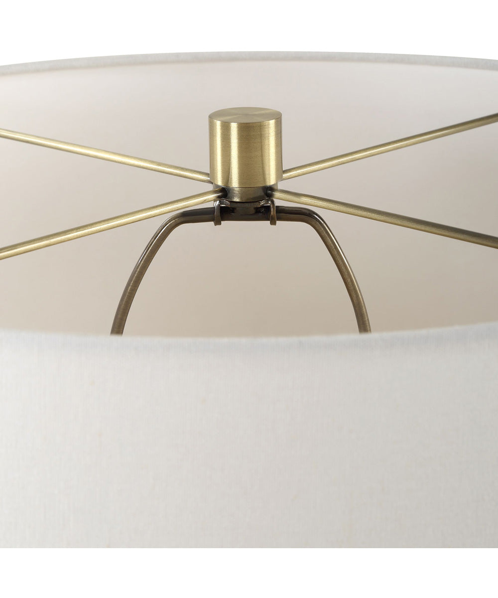 Out Of Time Seeded Glass Table Lamp