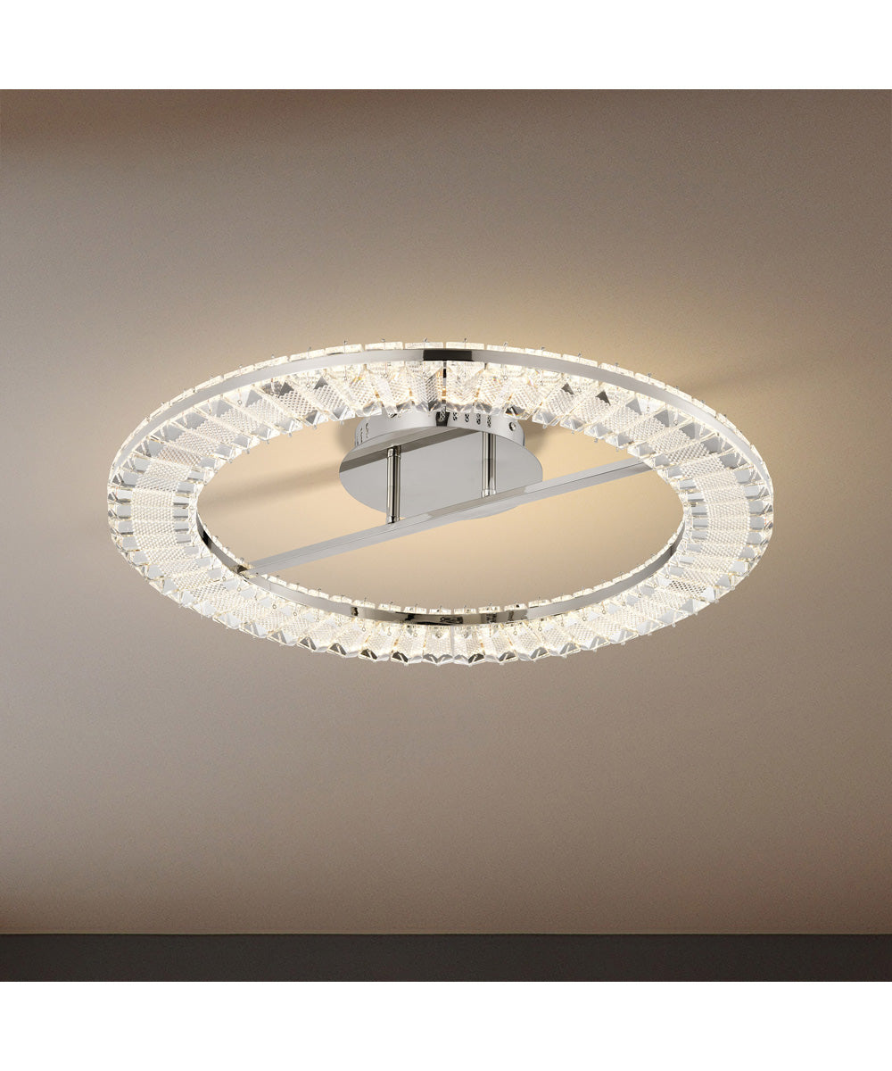 Nova  Close-to-Ceiling Polished Nickel