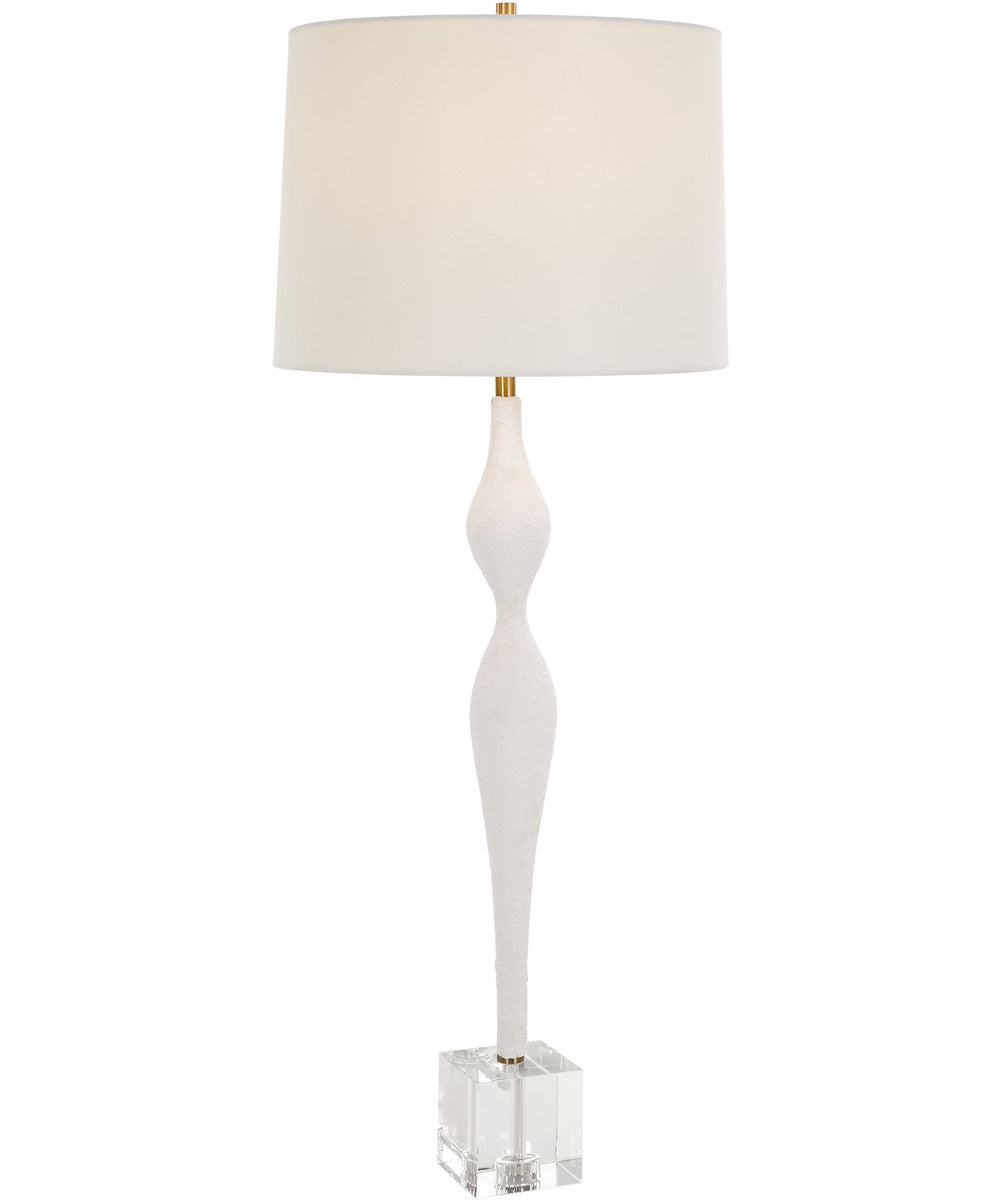 Helena Slender White Table Lamp