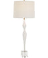 Helena Slender White Table Lamp