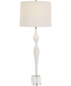 Helena Slender White Table Lamp