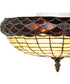 13" Wide Acorn Flush Mount