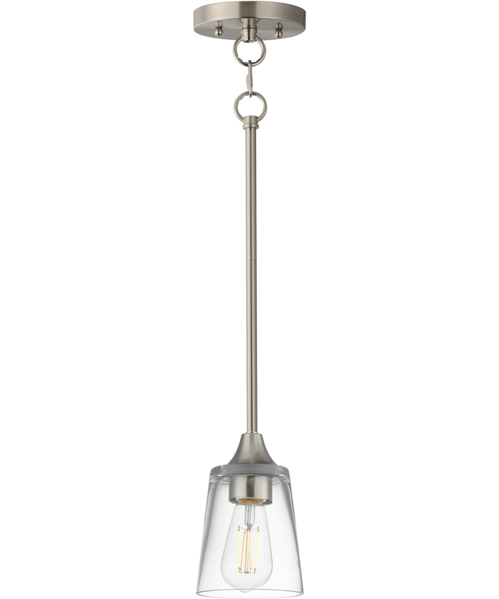 Hudson Mini Pendant Satin Nickel