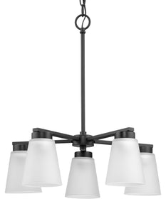 Tanner 5-Light Chandelier Matte Black