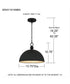 Braylon 4-light Pendant Matte Black