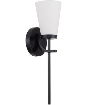 Drake 1-Light Sconce Matte Black