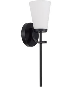 Drake 1-Light Sconce Matte Black