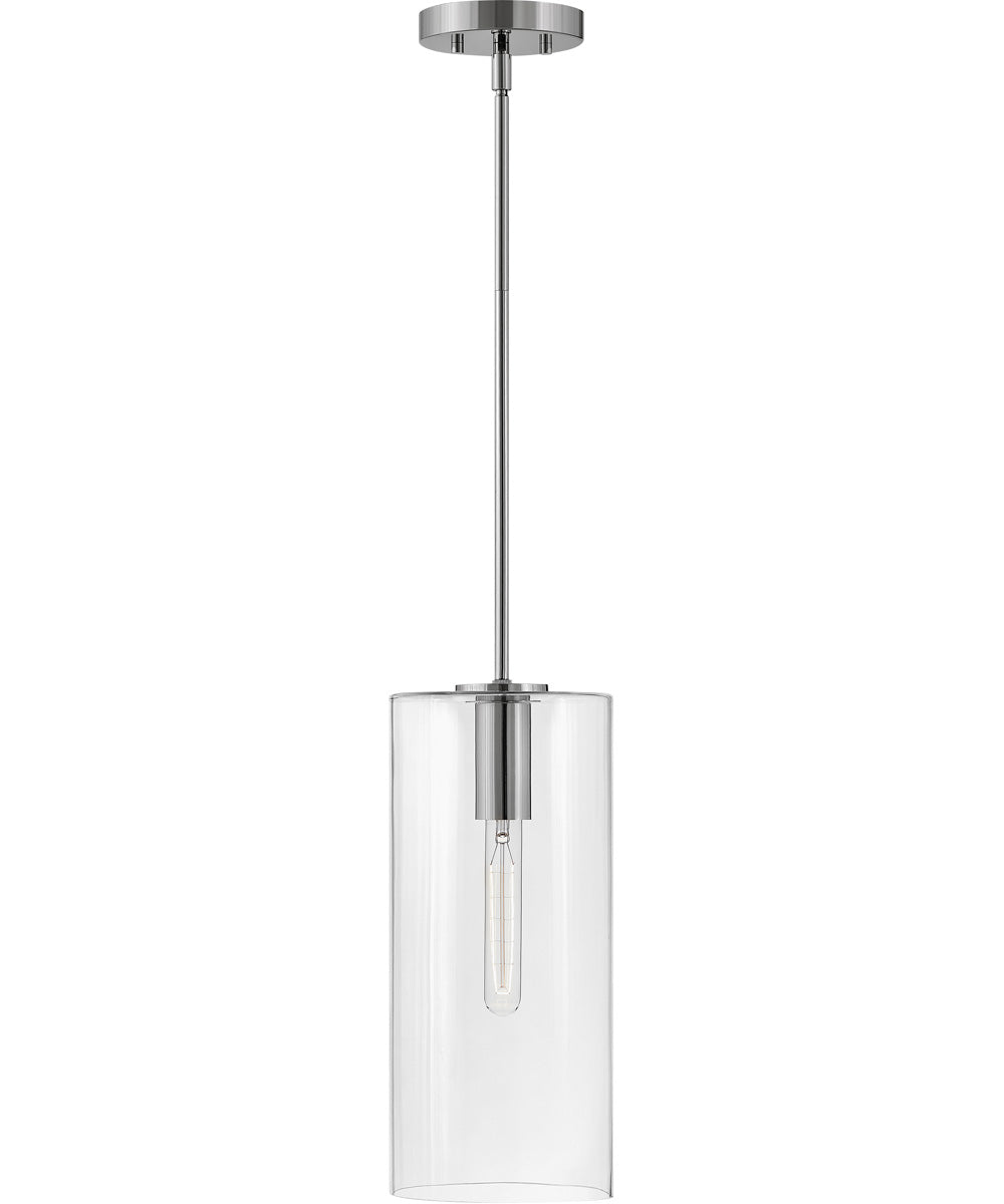 Lane 1-Light Extra Small Single Light Pendant in Polished Nickel