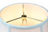 18"W x 14"H White Bell Shantung Lampshade