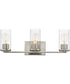 Livingston 3-Light Bath Vanity Satin Nickel