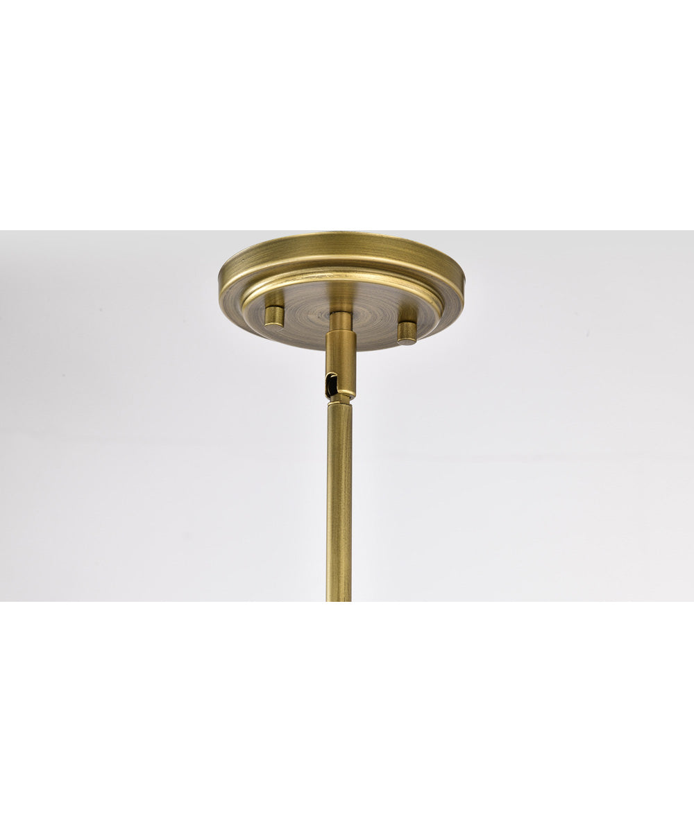 Adina 1-Light Pendant Natural Brass