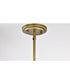 Adina 1-Light Pendant Natural Brass