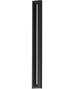 Fosso 47 inch LED Outdoor Wall Sconce - 5cct Black