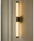 Vaden 2-light Sconce Brushed Brass