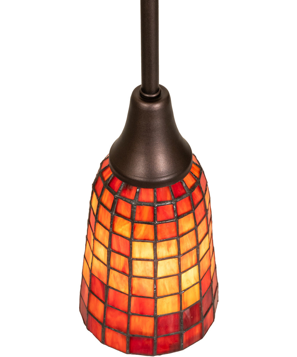 5" Wide Terra Naranja Mini Pendant