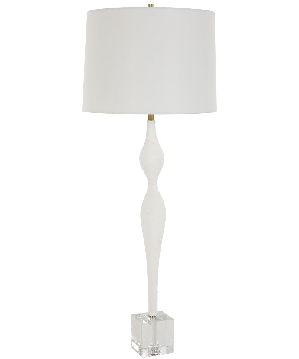 Helena Slender White Table Lamp