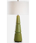 Mendell Moss Green Table Lamp