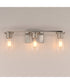 Livingston 3-Light Bath Vanity Satin Nickel