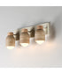 Pompeii 3-Light Bath Vanity Travertine / Oyster