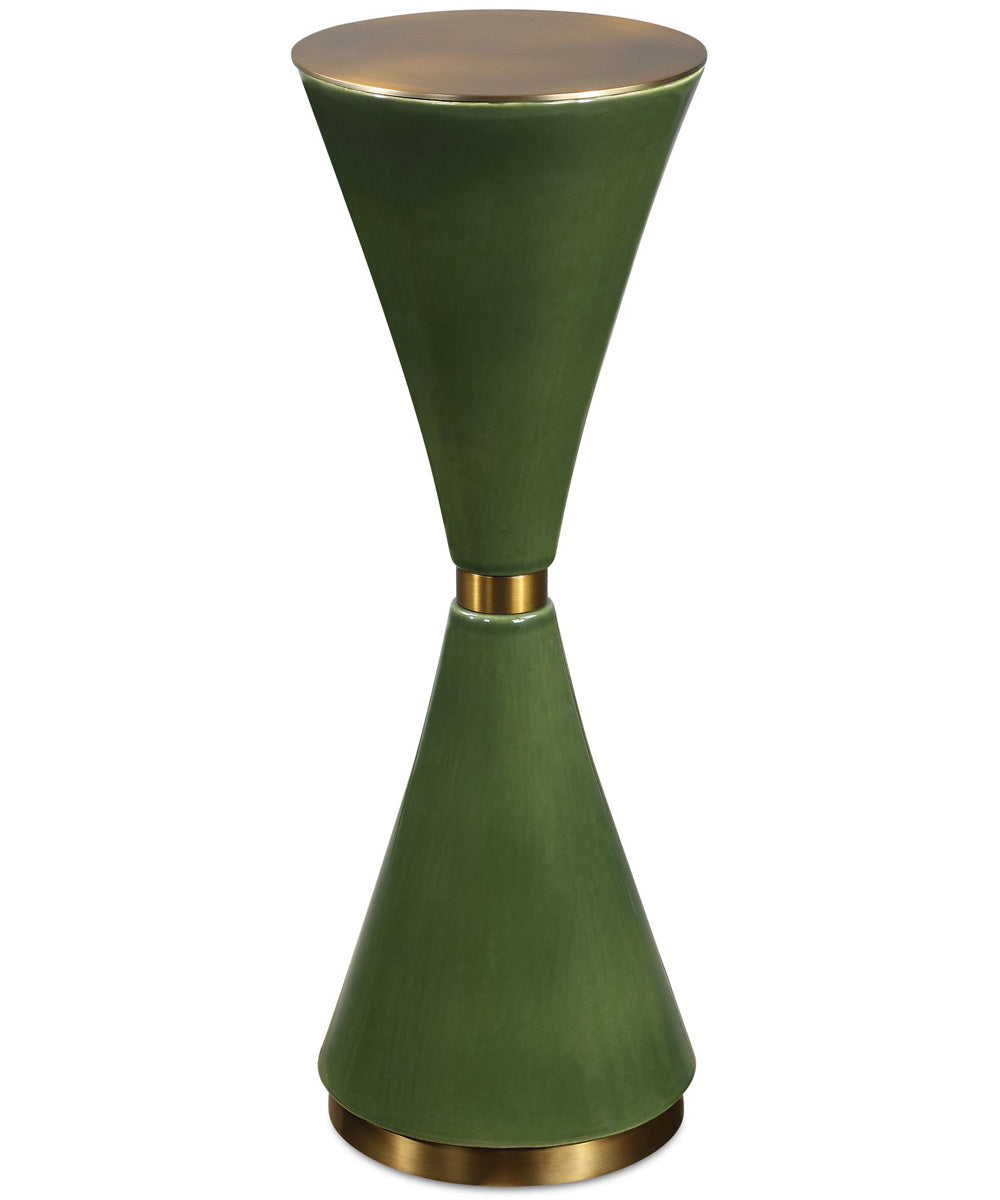 Ronde Jade Green Drink Table