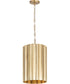 Allegra Small 1-Light Pendant Weathered Brass