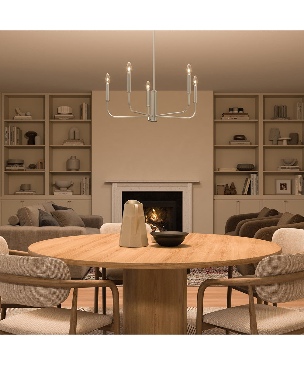 Reines 5-Light Medium Chandelier Brushed Nickel