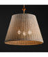 Baja 24 inch Single Pendant Natural Aged Brass