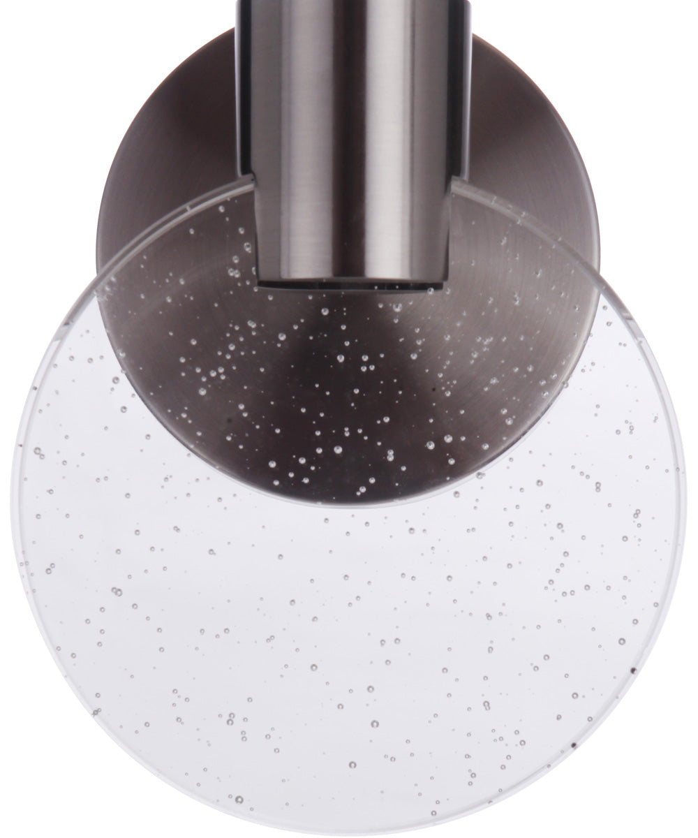 Glisten 1-Light Lighting Brushed Polished Nickel