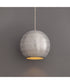 Aurelia 10 inch 1-Light Pendant Arctic White