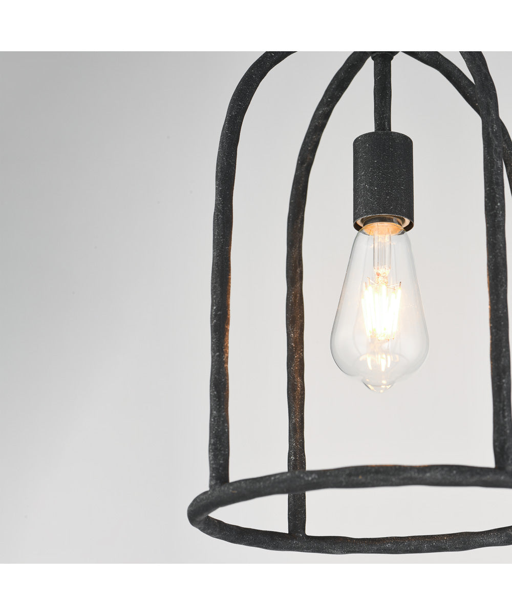 Martel 1-Light Pendant Blacksmith