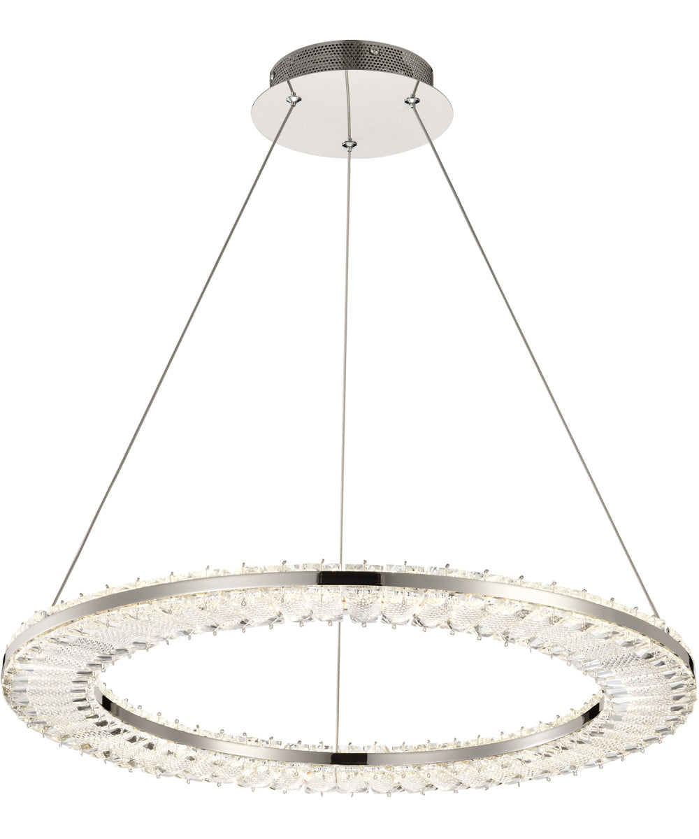 Nova  Pendant Polished Nickel