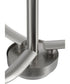 Adley 3-Light Etched White Glass Semi-Flush Convertible Light Brushed Nickel