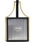 Holden 1-Light Outdoor Black / Gold
