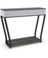 Sethlen Console Sofa Table w/Speaker Gray/Black