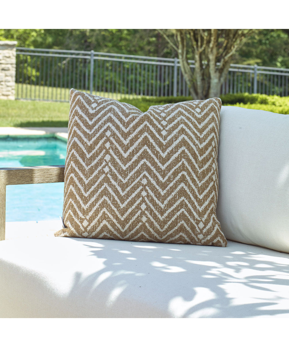 Argo Toffee Outdoor Pillow