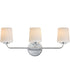 Durham 3-Light Bath Vanity Polished Chrome