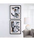 Winterland Abstract Prints Set of 2
