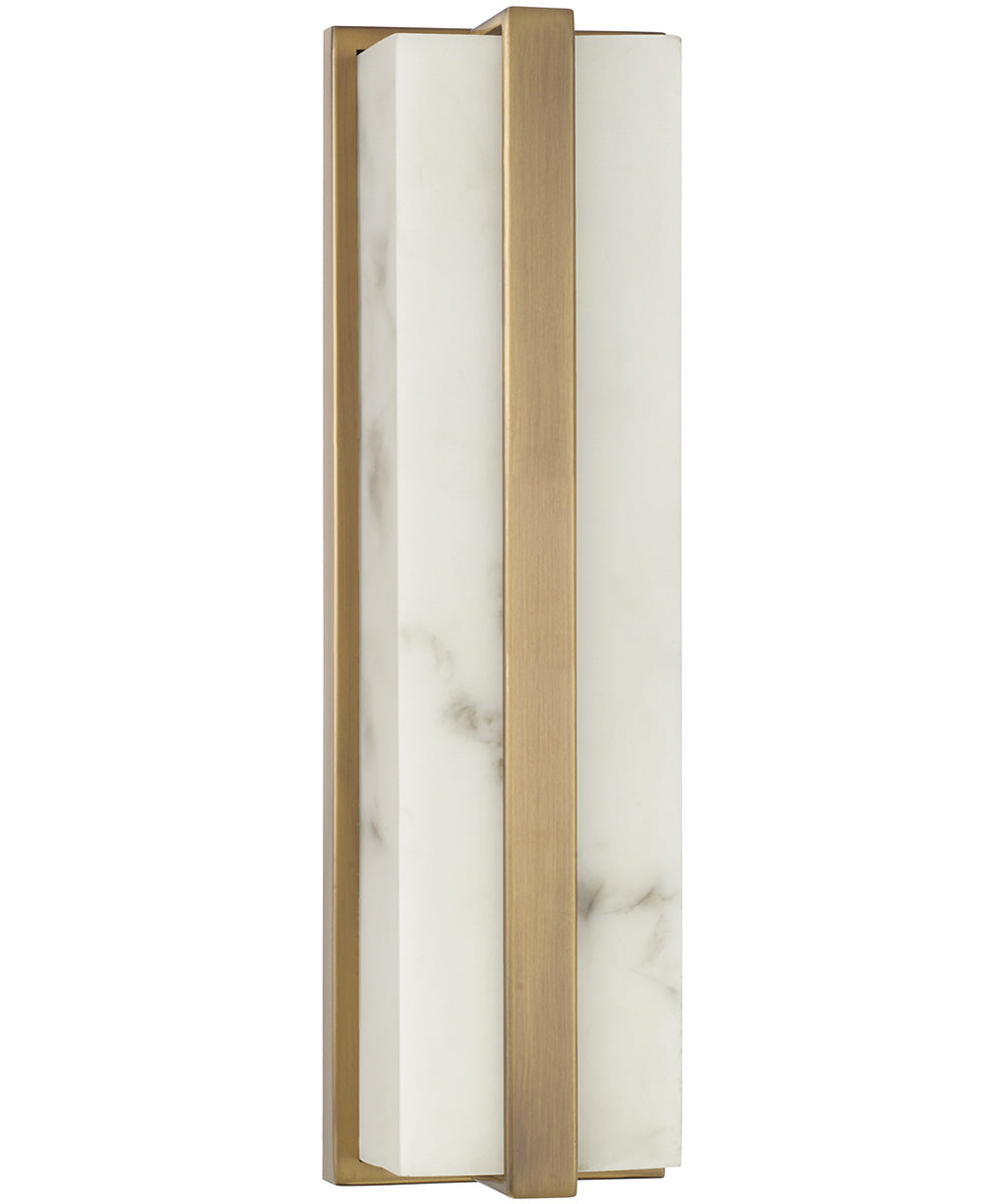 Noah 1-Light Sconce Aged Brass