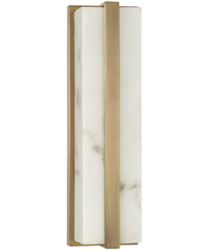 Noah 1-Light Sconce Aged Brass
