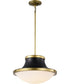 Lafayette 3-Light Pendant Matte Black