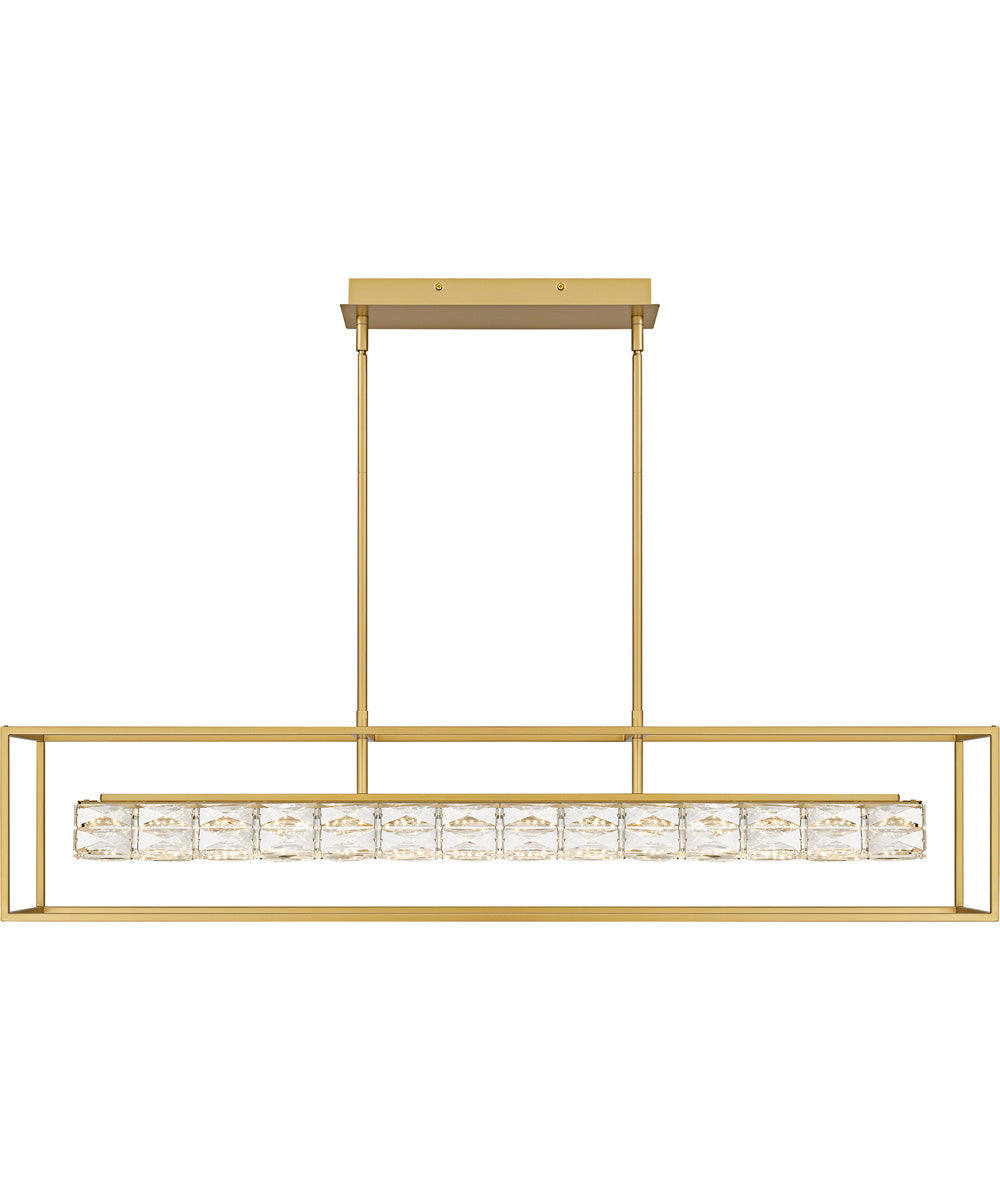 Dazzle Large Island Light Soft Gold