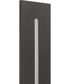 Profiled 1-Light Outdoor Lighting Textured Black