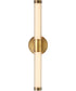Vaden 2-light Sconce Brushed Brass